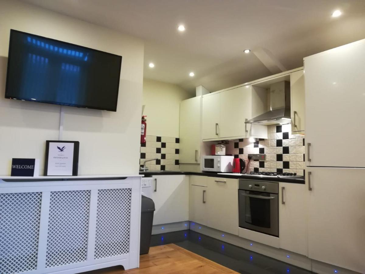 Bright, Modern 1 Bedroom Apartment, Uplands, Swansea Bagian luar foto